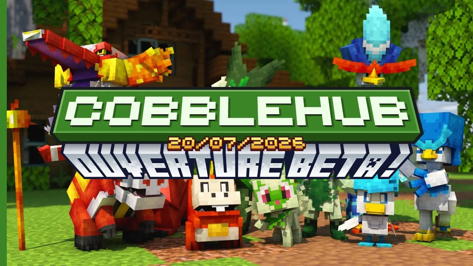 CobbleHub — ouverture bêta